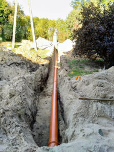 GMINNE PRZEDSIĘBIORSTWO GOSPODARKI KOMUNALNEJ W SZCZAWNEM - Przyłącze kanalizacyjne